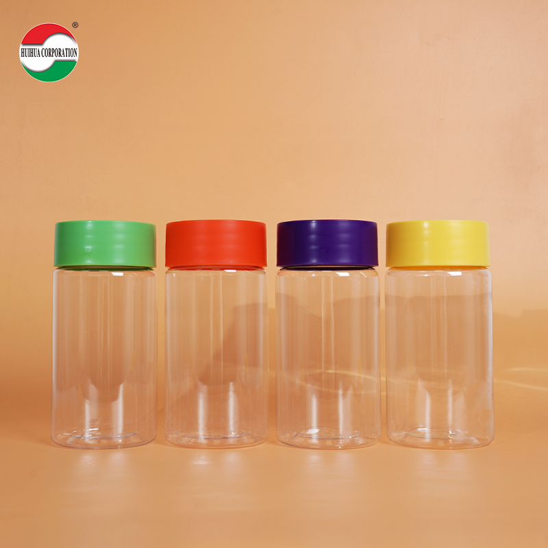 cylinder plastic bottles
